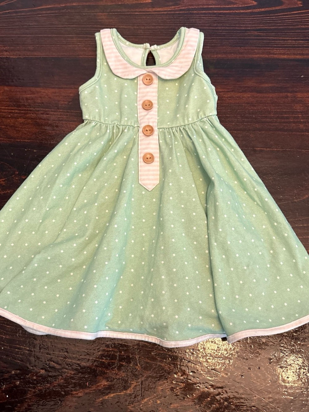 SweetHoney Mint Green Polka Dot Dress